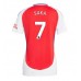 Maillot de foot Arsenal Bukayo Saka #7 Domicile vêtements Femmes 2024-25 Manches Courtes